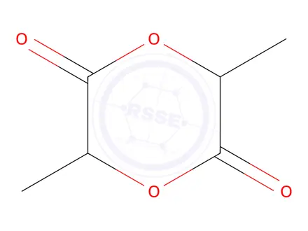 Chemical structure of DL-Lactide