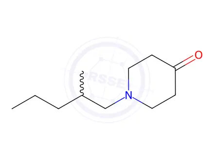 Chemical structure of 1-(2-Methylpentyl)piperidin-4-one