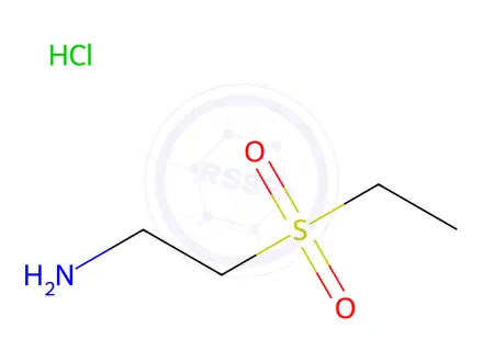 Chemical structure of 2-ethylsulfonylethanamine;hydrochloride