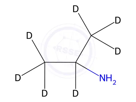 Chemical structure of Isopropyl-d7-amine