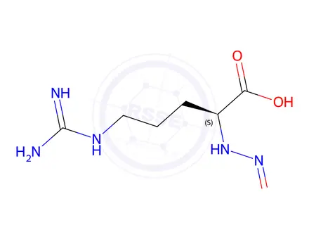 Chemical structure of N-Nitroso Arginine