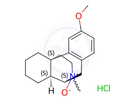 Chemical structure of Dextromethorphan N-Oxide Hydrochloride