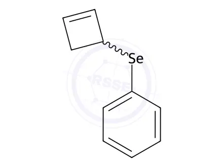 Chemical structure of (2-Cyclobuten-1-ylseleno)-benzene