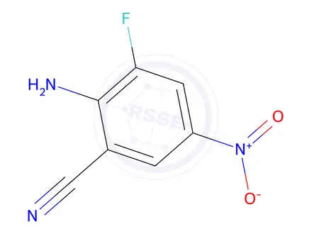 Chemical structure of 2-Amino-3-fluoro-5-nitrobenzonitrile