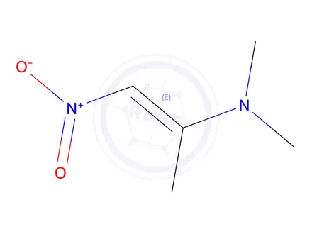 Chemical structure of Dimethyl[(1E)-1-nitroprop-1-en-2-yl]amine