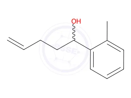 Chemical structure of 1-(O-tolyl)pent-4-en-1-ol