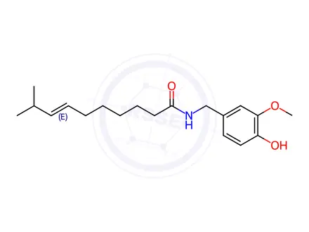 Chemical structure of Capsaicin Impurity 12 (Homocapsaicin I)