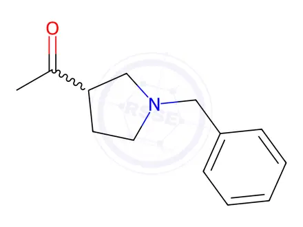 Chemical structure of 1-(1-Benzylpyrrolidin-3-yl)ethan-1-one