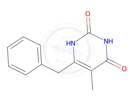 Chemical structure of 6-Benzyl-5-methylpyrimidine-2,4(1H,3H)-dione