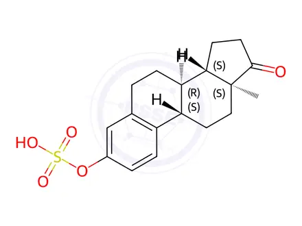 Chemical structure of Estrone Sulfate