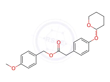 Chemical structure of Latamoxef Impurity 111