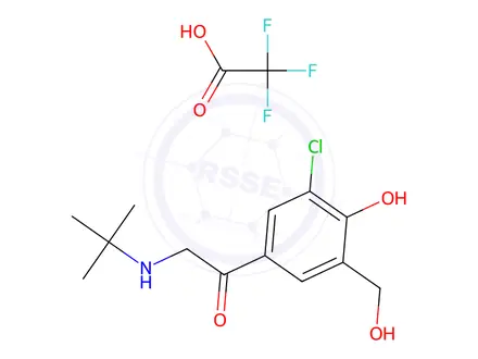 Chemical structure of Salbutamol Impurity 22