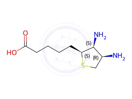 Chemical structure of Biotin EP Impurity C