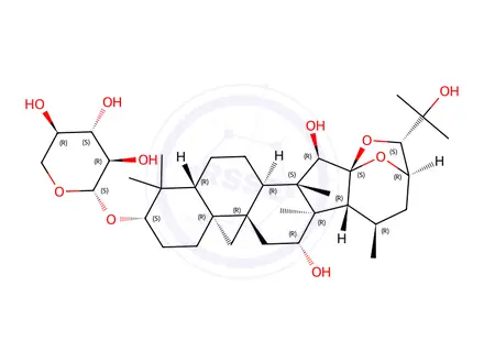 Chemical structure of cimiside A