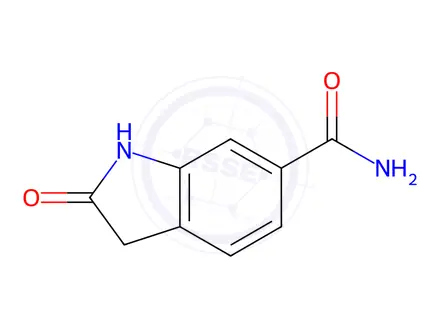 Chemical structure of 2-Oxoindoline-6-carboxamide