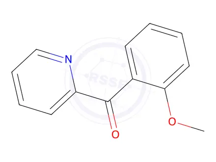 Chemical structure of (2-Methoxyphenyl)(pyridin-2-yl)methanone
