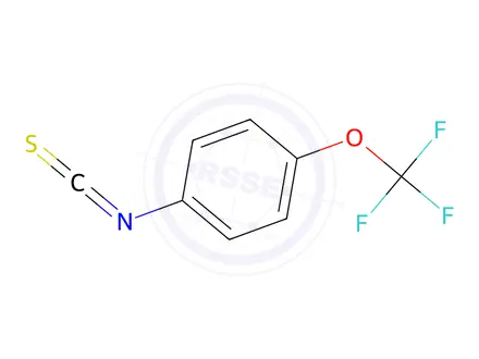 Chemical structure of 4-(Trifluoromethoxy)phenyl Isothiocyanate