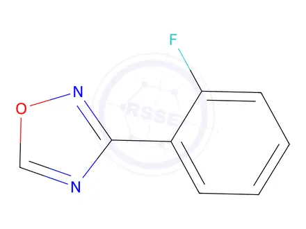 Chemical structure of 3-(2-Fluorophenyl)-1,2,4-oxadiazole