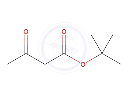 Chemical structure of Tert-Butyl acetoacetate