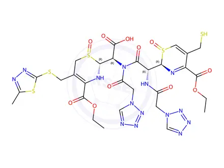Chemical structure of Cefazolin Impurity 73