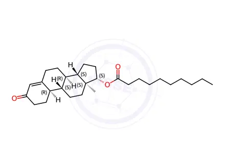Chemical structure of Nandrolone decanoate