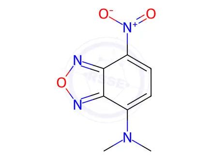 Chemical structure of N,N-Dimethyl-7-nitrobenzofurazane-4-amine
