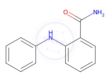 Chemical structure of 2-(Phenylamino)benzamide