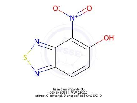 Chemical structure of Tizanidine Impurity 72