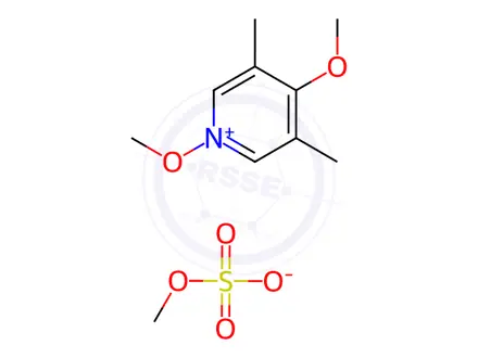 Chemical structure of Esomeprazole Impurity 139