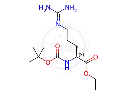 Chemical structure of Arginine Impurity 61