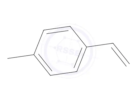Chemical structure of 1-Methyl-4-Vinylbenzene