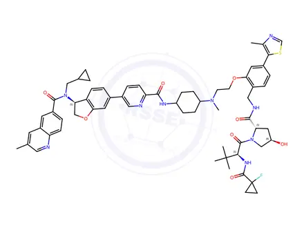 Chemical structure of Olverembatinib Impurity 86