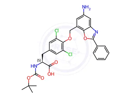 Chemical structure of Nanvuranlat Impurity 6