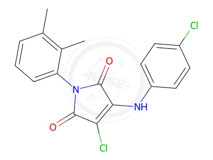 Chemical structure of Benztropine Hydrobromide