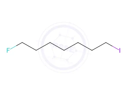 Chemical structure of Heptane, 1-fluoro-7-iodo-