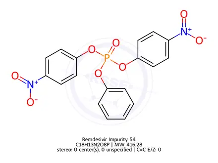 Chemical structure of Remdesivir Impurity 116