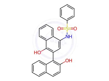 Chemical structure of TTI 101 Impurity 17