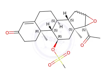Chemical structure of Progesterone Impurity 174