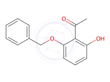 Chemical structure of 1-(2-(Benzyloxy)-6-hydroxyphenyl)ethan-1-one