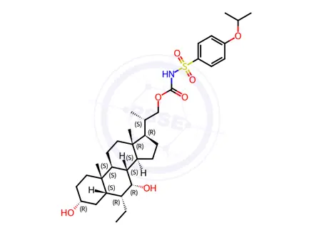 Chemical structure of NR1H4 activator 1