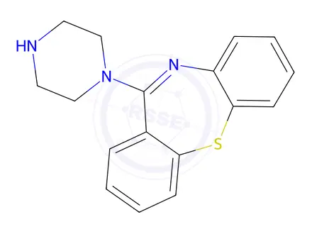 Chemical structure of Quetiapine Impurity B