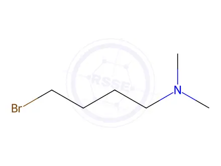 Chemical structure of 4-bromo-N,N-dimethylbutan-1-amine