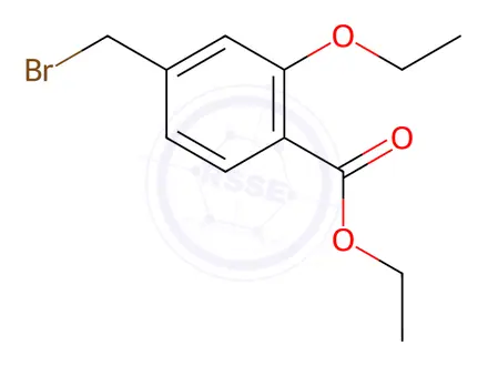 Chemical structure of Ethyl 4-bromo Repaglinide Impurity