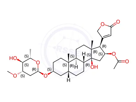 Chemical structure of Oleandrine Solution in Acetonitrile