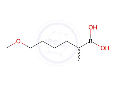 Chemical structure of (6-Methoxyhexan-2-yl)boronic acid