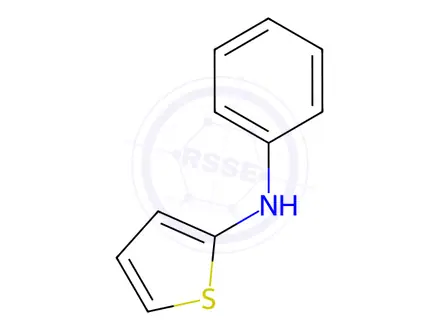 Chemical structure of N-Phenylthiophen-2-amine