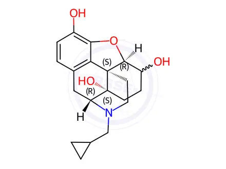 Chemical structure of Naltrexol