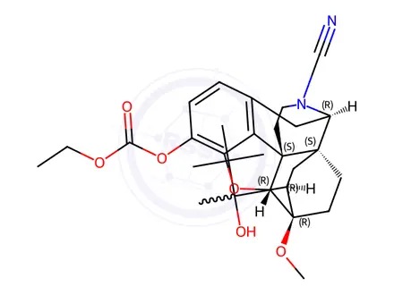Chemical structure of Buprenorphine Impurity 13