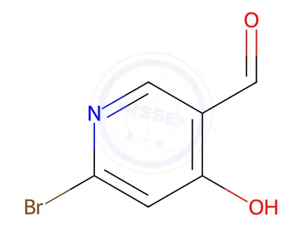 Chemical structure of 6-Bromo-4-hydroxypyridine-3-carbaldehyde