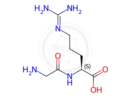 Chemical structure of Arginine Impurity 57